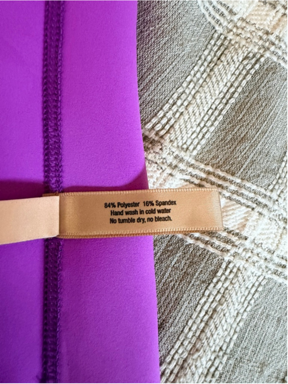 New Cali Dreaming High Neck One Piece Neoprene Swimsuit USA Ultra Violet S XS - Picture 6 of 7
